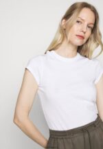 femmes t-shirt basique blanc 006BT304 Anna Field - Image 6