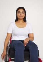femmes t-shirt basique blanc 006BT350 Anna Field - Image 4
