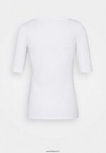 femmes t-shirt basique blanc 006BT376 Anna Field - Image 2