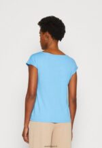 femmes t-shirt basique bleu 006BT276 Anna Field - Image 3