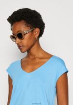 femmes t-shirt basique bleu 006BT276 Anna Field - Image 4