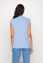 femmes t-shirt basique bleu 006BT289 Anna Field - Image 3