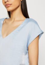 femmes t-shirt basique bleu clair 006BT282 Anna Field - Image 6