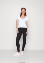 femmes t-shirt basique bleu clair 006BT338 Anna Field - Image 2
