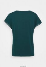 femmes t-shirt basique bleu sarcelle 006BT277 Anna Field - Image 2