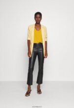 femmes t-shirt basique jaune doré 006BT279 Anna Field - Image 2