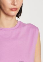 femmes t-shirt basique lilas 006BT363 Anna Field - Image 6