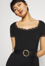 femmes t-shirt basique noir 006BT288 Anna Field - Image 4