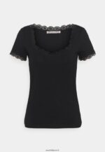 femmes t-shirt basique noir 006BT288 Anna Field - Image 5