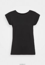 femmes t-shirt basique noir 006BT314 Anna Field - Image 5