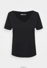 femmes t-shirt basique noir 006BT341 Anna Field - Image 2