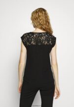 femmes t-shirt basique noir 006BT379 Anna Field - Image 3