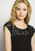 femmes t-shirt basique noir 006BT379 Anna Field - Image 5