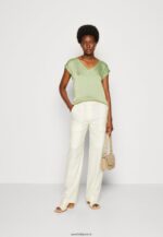 femmes t-shirt basique olive 006BT315 Anna Field - Image 2