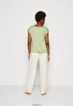 femmes t-shirt basique olive 006BT315 Anna Field - Image 3