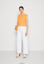 femmes t-shirt basique orange 006BT365 Anna Field - Image 2