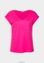 femmes t-shirt basique rose 006BT378 Anna Field - Image 4