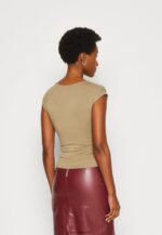 femmes t-shirt imprimé beige 006BT309 Anna Field - Image 3