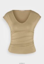 femmes t-shirt imprimé beige 006BT309 Anna Field - Image 5