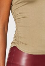 femmes t-shirt imprimé beige 006BT309 Anna Field - Image 6