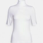 femmes t-shirt imprimé blanc 006BT272 Anna Field