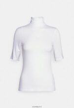 femmes t-shirt imprimé blanc 006BT272 Anna Field