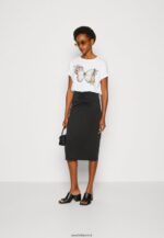 femmes t-shirt imprimé blanc 006BT333 Anna Field - Image 2