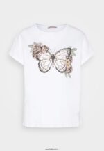 femmes t-shirt imprimé blanc 006BT333 Anna Field - Image 5