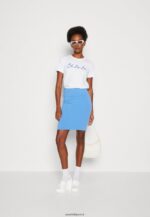 femmes t-shirt imprimé blanc 006BT347 Anna Field - Image 2