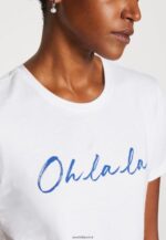 femmes t-shirt imprimé blanc 006BT347 Anna Field - Image 6