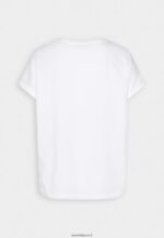 femmes t-shirt imprimé blanc 006BT367 Anna Field - Image 6