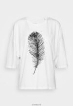 femmes t-shirt imprimé blanc 006BT371 Anna Field - Image 9