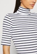 femmes t-shirt imprimé blanc/bleu foncé 006BT305 Anna Field - Image 6
