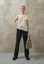 femmes t-shirt imprimé blanc cassé 006BT346 Anna Field - Image 3