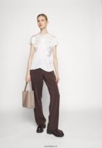 femmes t-shirt imprimé blanc cassé 006BT346 Anna Field - Image 6