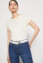 femmes t-shirt imprimé blanc cassé 006BT369 Anna Field - Image 4