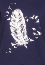 femmes t-shirt imprimé bleu 006BT319 Anna Field - Image 3