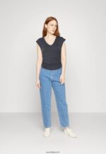 femmes t-shirt imprimé gris 006BT351 Anna Field - Image 2