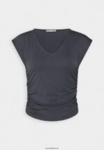 femmes t-shirt imprimé gris 006BT351 Anna Field - Image 4