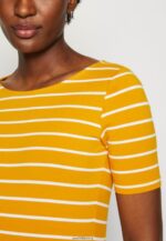 femmes t-shirt imprimé jaune foncé/blanc 006BT295 Anna Field - Image 7