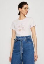 femmes t-shirt imprimé lilas 006BT345 Anna Field - Image 4