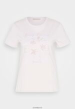 femmes t-shirt imprimé lilas 006BT345 Anna Field - Image 5