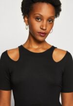 femmes t-shirt imprimé noir 006BT307 Anna Field - Image 6