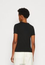 femmes t-shirt imprimé noir 006BT325 Anna Field - Image 3