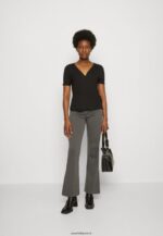 femmes t-shirt imprimé noir 006BT361 Anna Field - Image 2