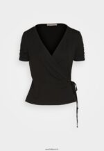 femmes t-shirt imprimé noir 006BT361 Anna Field - Image 5