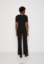 femmes t-shirt imprimé noir 006BT375 Anna Field - Image 3