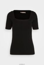 femmes t-shirt imprimé noir 006BT375 Anna Field - Image 5