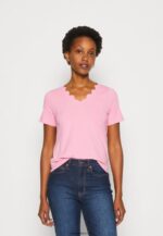 femmes t-shirt imprimé rose 006BT269 Anna Field