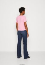 femmes t-shirt imprimé rose 006BT269 Anna Field - Image 3